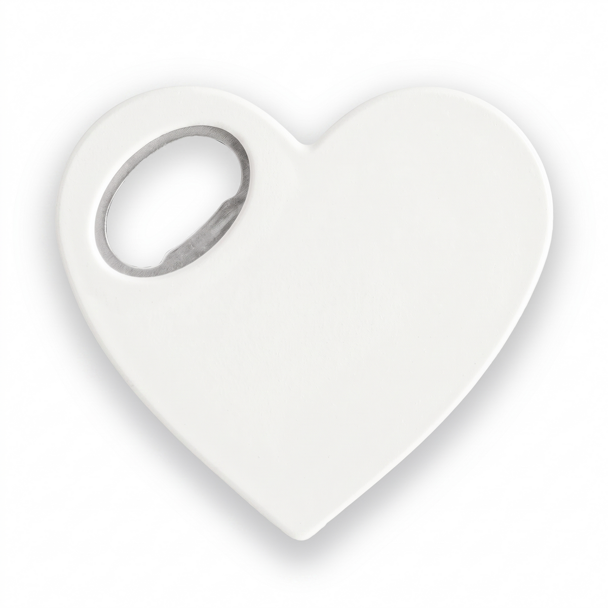 Heart Shaped Magnetic Custom Bottle Opener