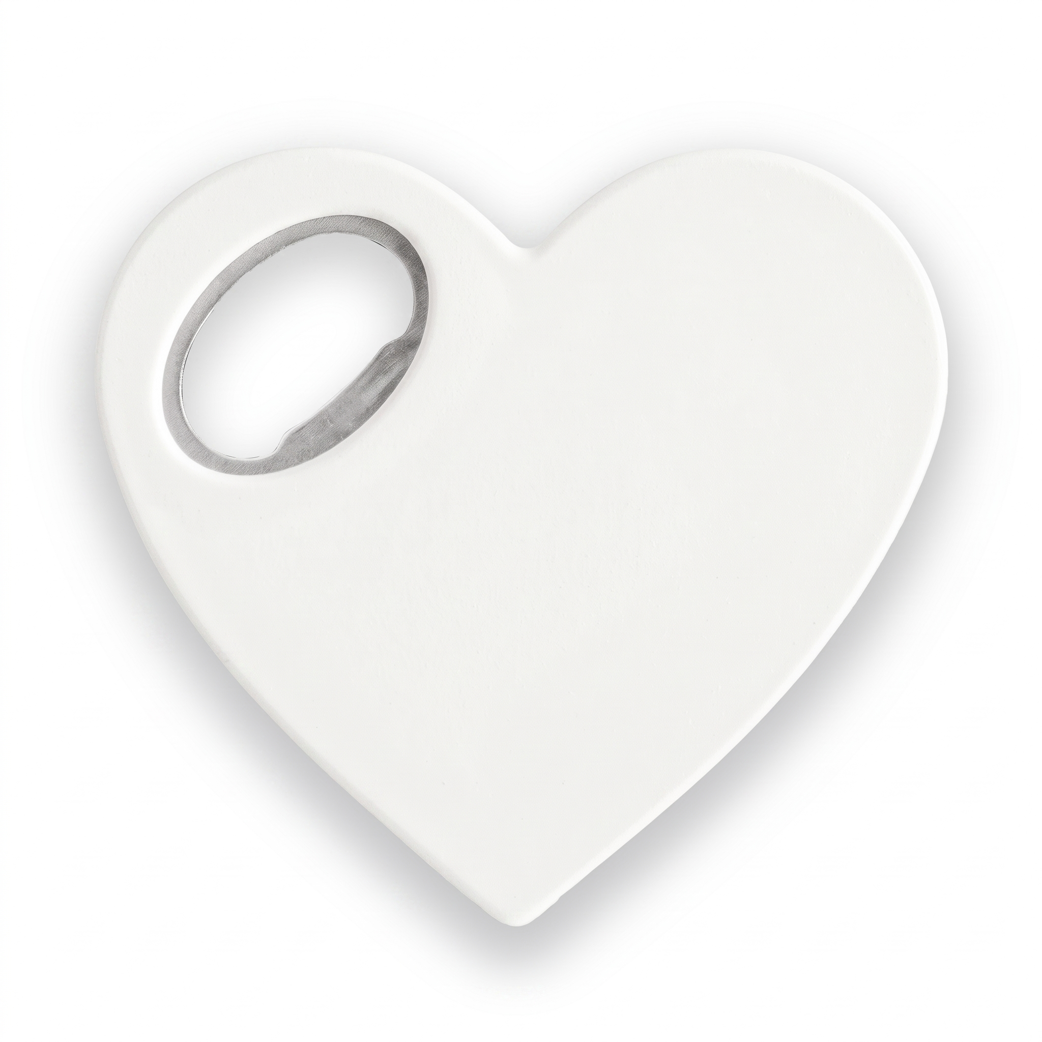 Heart Shaped Magnetic Custom Bottle Opener